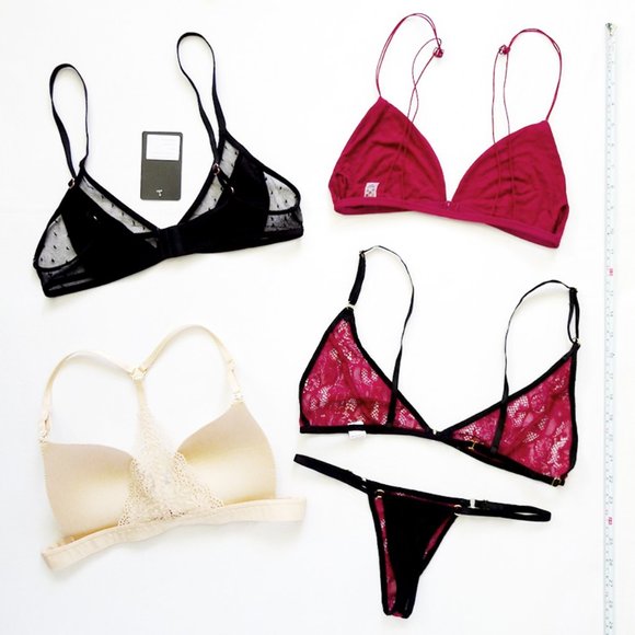 NEW SAMPLE LOT 5 pc Bras Bralettes Thong Intimates - Picture 12 of 12